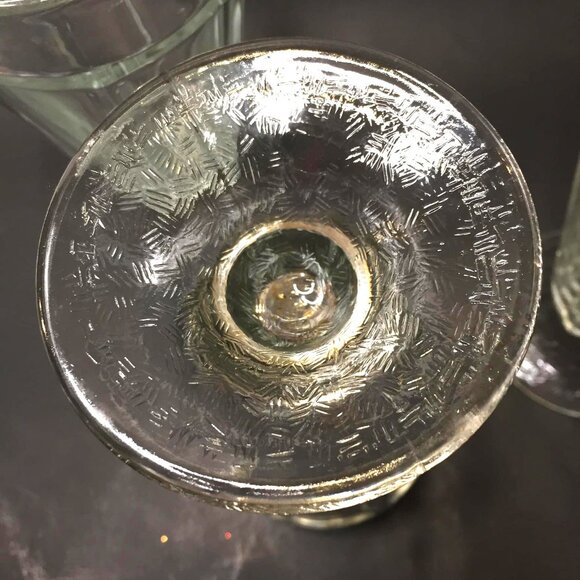 4 Soda Fountain Glasses STARBUCKS Summer 2003 Sundae Malted Frappuccino Parfait - Picture 4 of 6